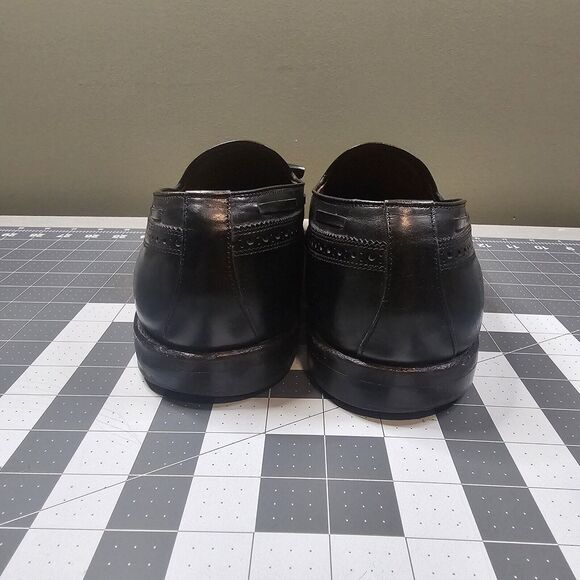 Allen Edmonds Manchester Shoe Size 14 D Black Loafer Wingtip Tassle Dress Work main image 14